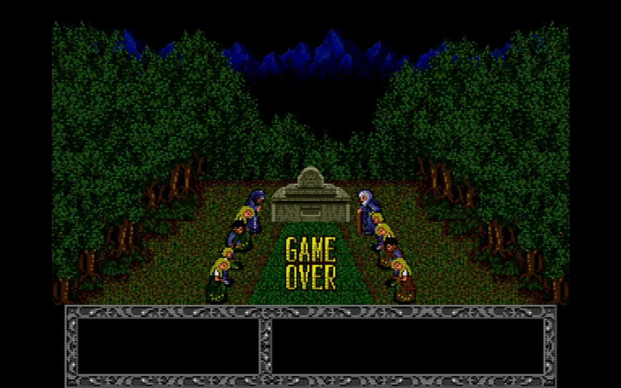 Fatal Labyrinth Game Over