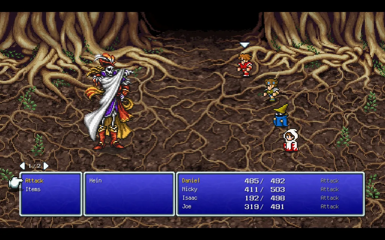 A Boss fight with Hein