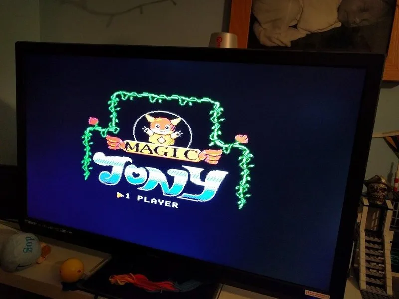 Magic Jony Title Screen