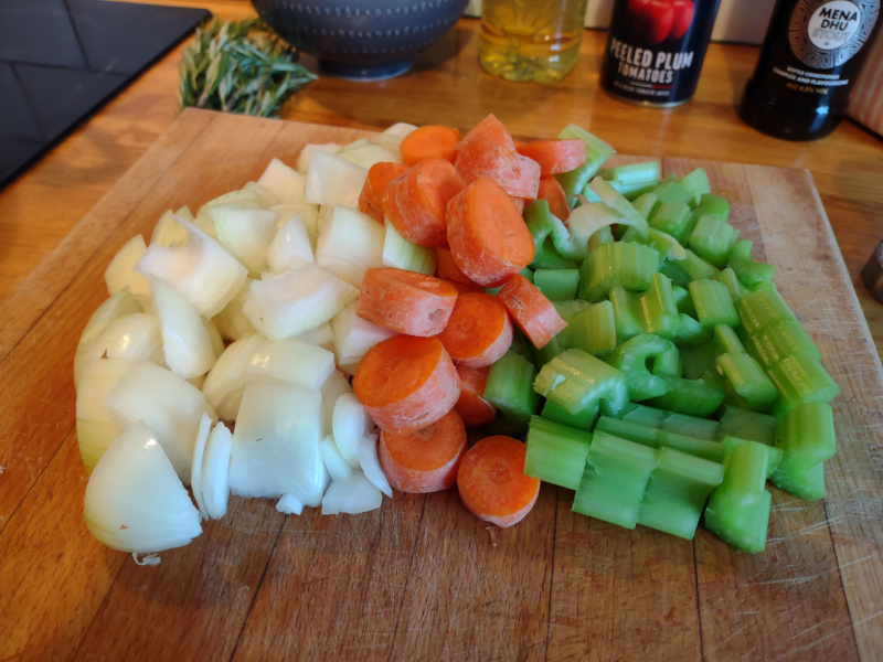 Chopped Vegetables