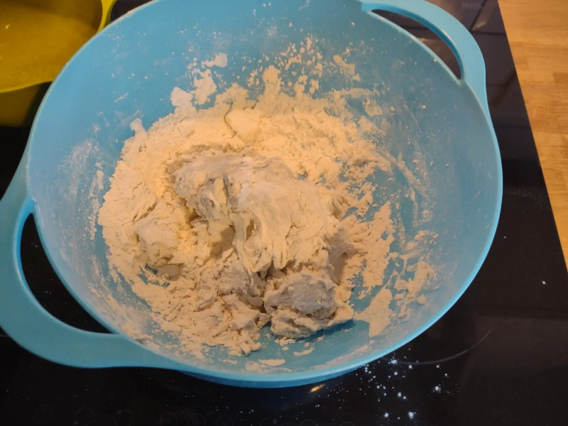 More water added to dough