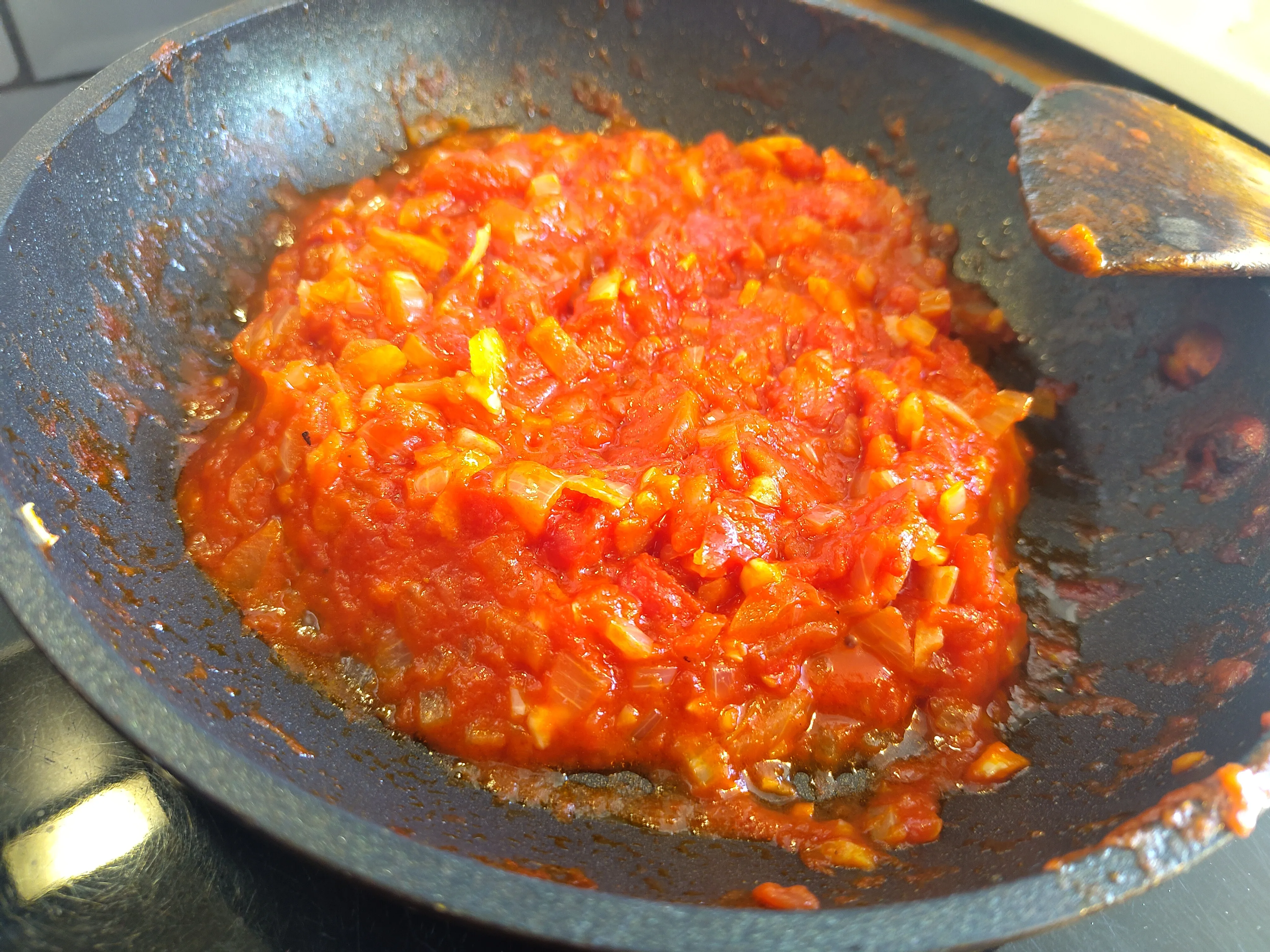 Cooked sauce