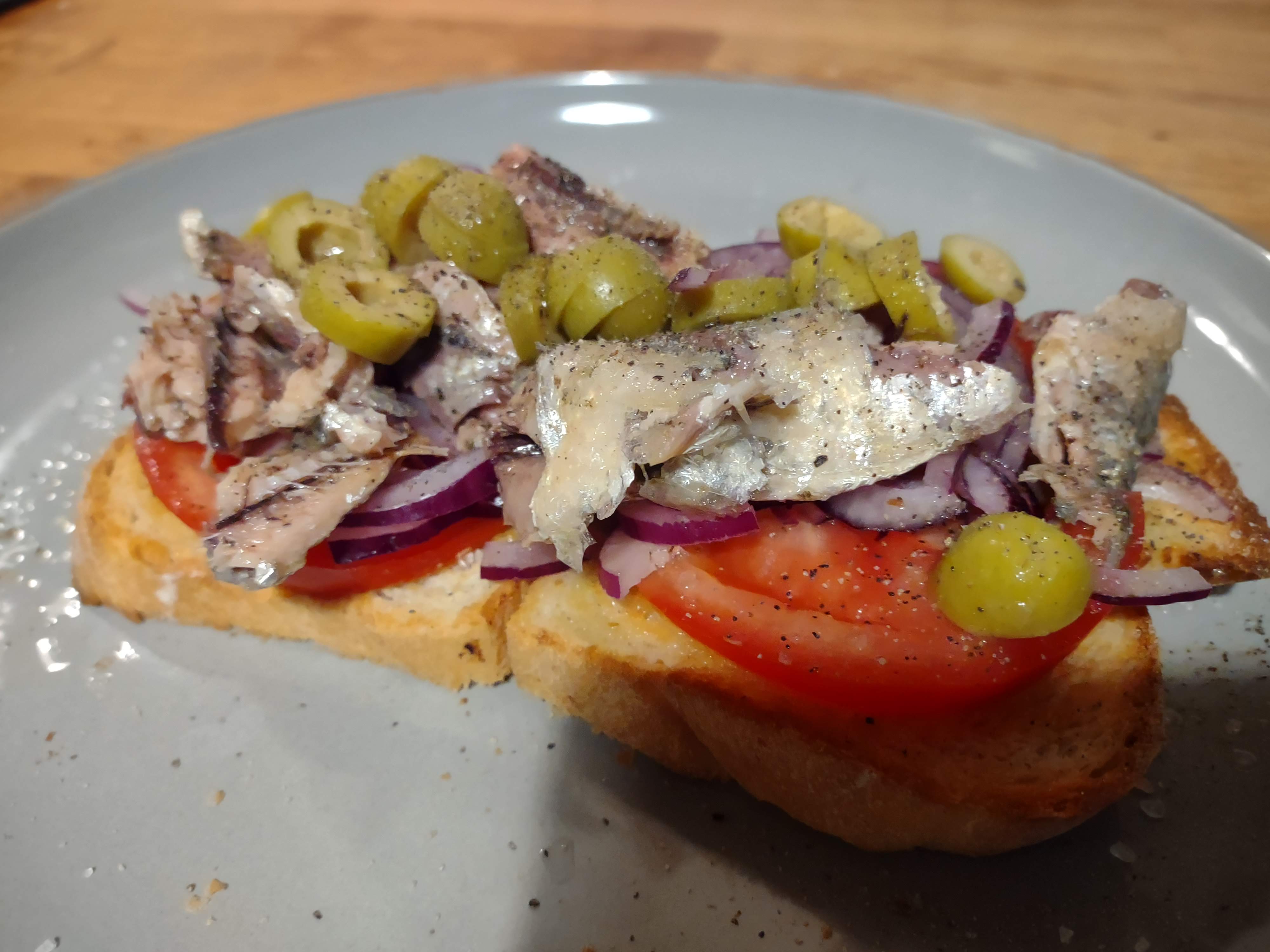 Sardines on Toast